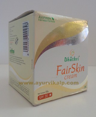 Dhathri, FAIR SKIN Cream, SPF20, 50g, Skin Care